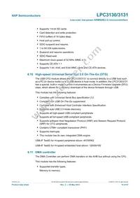 LPC3130FET180 Datasheet Page 19