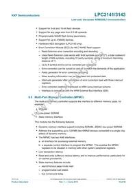 LPC3141FET180 Datasheet Page 16