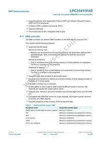 LPC3141FET180 Datasheet Page 20