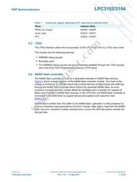 LPC3154FET208 Datasheet Page 17