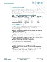 LPC3154FET208 Datasheet Page 20