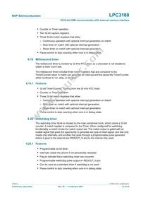 LPC3180FEL320/01 Datasheet Page 23