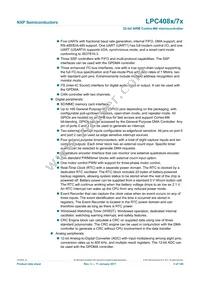 LPC4072FBD80E Datasheet Page 3
