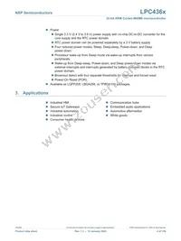 LPC4367JBD208E Datasheet Page 4