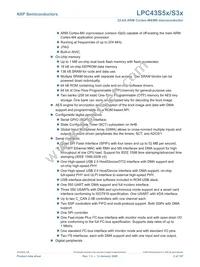 LPC43S57JBD208E Datasheet Page 2