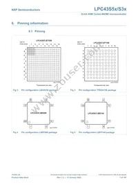 LPC43S57JBD208E Datasheet Page 7