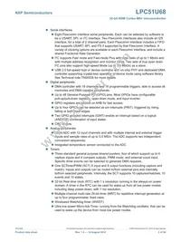 LPC51U68JBD64QL Datasheet Page 2