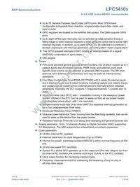 LPC54102J512UK49Z Datasheet Page 3