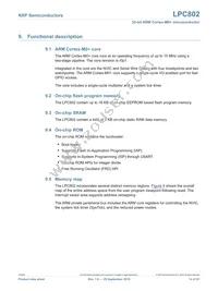 LPC802M001JHI33E Datasheet Page 14