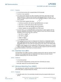 LPC802M001JHI33E Datasheet Page 21