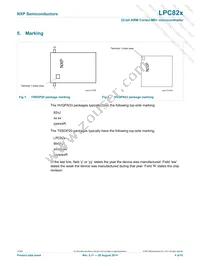 LPC822M101JHI33E Datasheet Page 4