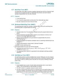 LPC824M201JHI33Y Datasheet Page 21