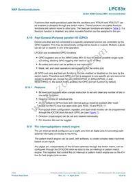 LPC834M101FHI33Y Datasheet Page 16