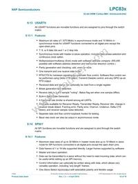 LPC834M101FHI33Y Datasheet Page 18