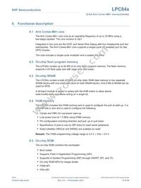 LPC845M301JHI33E Datasheet Page 18