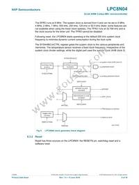 LPC8N04FHI24E Datasheet Page 9