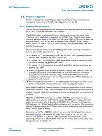 LPC8N04FHI24E Datasheet Page 10