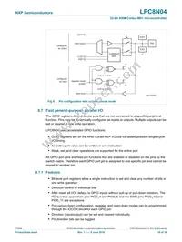 LPC8N04FHI24E Datasheet Page 16