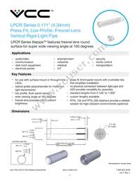LPCR050CTP Datasheet Cover