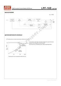 LPF-16D-15 Datasheet Page 3