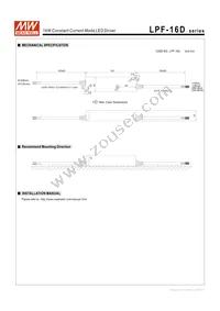 LPF-16D-15 Datasheet Page 8