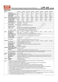 LPF-90-20 Datasheet Page 2