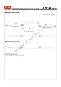 LPF-90-20 Datasheet Page 6