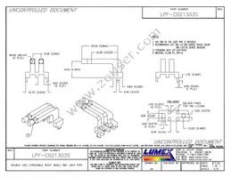 LPF-C021303S Datasheet Cover