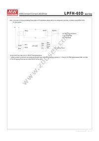 LPFH-60D-12 Datasheet Page 5
