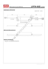 LPFH-60D-12 Datasheet Page 8
