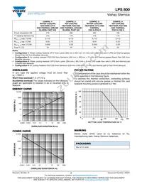 LPS0800H1000JB Datasheet Page 3