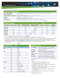 LPS109-M Datasheet Page 2