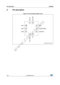 LPS22HDTR Datasheet Page 8