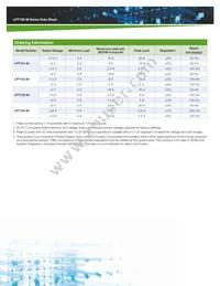 LPT102-M Datasheet Page 3