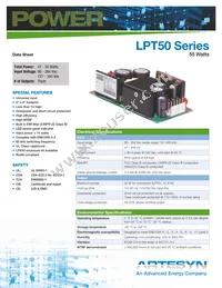 LPT54 Datasheet Cover