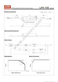 LPV-100-15 Datasheet Page 2