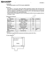 LQ030B7DD01 Datasheet Page 5