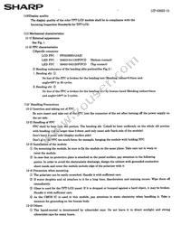 LQ030B7DD01 Datasheet Page 18