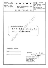 LQ036Q1DA01 Datasheet Page 2