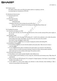 LQ036Q1DA01 Datasheet Page 17