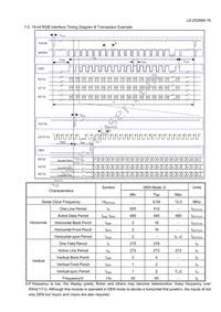 LQ043T1DG29 Datasheet Page 18