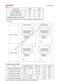 LQ050Y3DC02 Datasheet Page 6