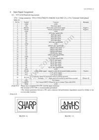 LQ057Q3DC03 Datasheet Page 6