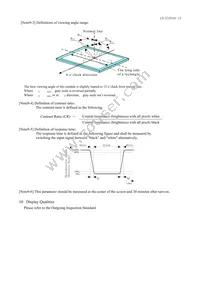 LQ057Q3DC03 Datasheet Page 15