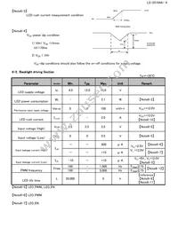 LQ070Y3DG05 Datasheet Page 11