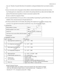 LQ070Y3DG3A Datasheet Page 16