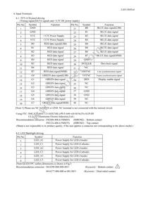 LQ070Y3DG3B Datasheet Page 6