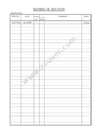 LQ070Y3LG4A Datasheet Page 2