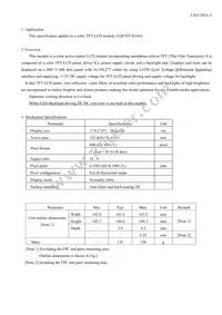 LQ070Y3LG4A Datasheet Page 5