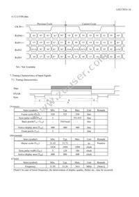 LQ070Y3LG4A Datasheet Page 12